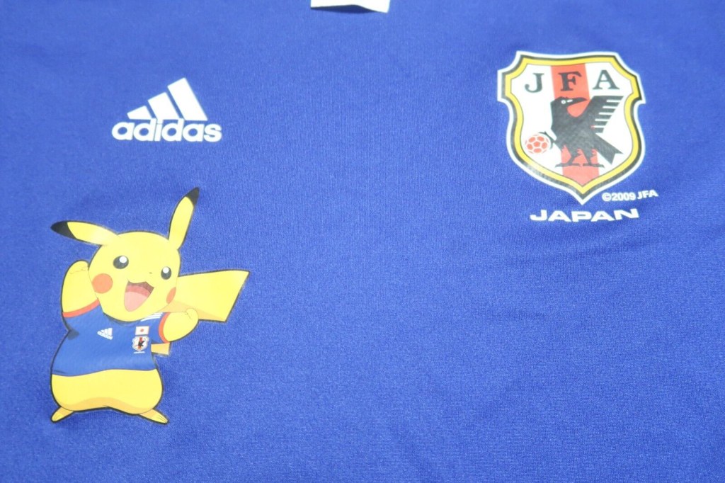 Picture of: Japan Pikachu Pokemon Soccer Jersey Football % Original  Kids Size  cm
